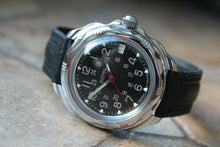 Load image into Gallery viewer, Vostok Komandirsky 211783 Mechanical Russian Military Wrist Watch 24 Hours Dial
