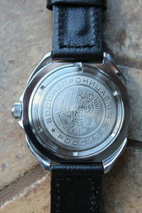 Vostok Komandirsky Russian Military Wrist Watch # 211261 NEW