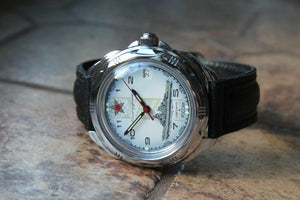 Vostok Komandirsky Russian Military Wrist Watch # 211428 NEW