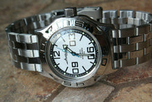 Load image into Gallery viewer, Russian Mechanical Automatic Wrist Watch VOSTOK AMPHIBIAN DIVER 100816
