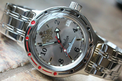 Russian Mechanical Automatic Wrist Watch VOSTOK AMPHIBIAN DIVER 420392
