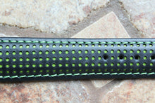 Load image into Gallery viewer, Genuine Leather Military Watch Strap Bright Night B1
