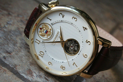 Russian President 4936043 Mechanical Automatic Men's Wrist Watch Poljot