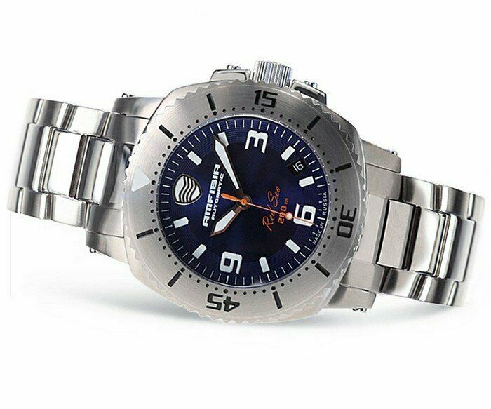 Vostok Amphibian Red Sea Russian wrist watch 040690