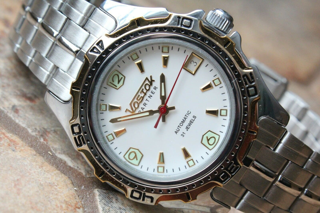 Russian Mechanical Automatic Wrist Watch Vostok Partner 301150