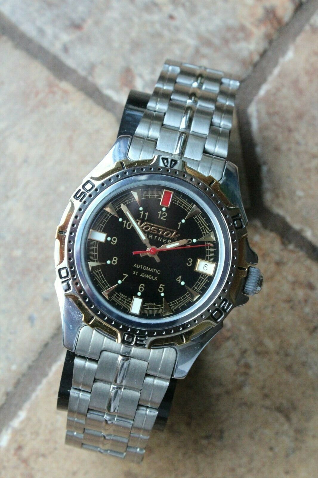 Russian Mechanical Automatic Wrist Watch Vostok Partner 301924