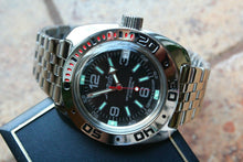 Load image into Gallery viewer, Russian Mechanical Automatic Wrist Watch VOSTOK AMPHIBIAN DIVER 710640
