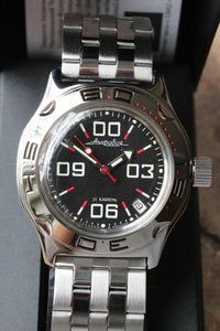 Russian Mechanical Automatic Wrist Watch VOSTOK AMPHIBIAN DIVER 100843
