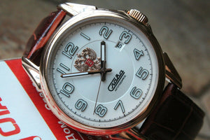 Slava Tradition Mechanical Automatic Russian Classic Wrist Watch 1613839