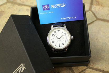 Vostok Komandirsky Classic Retro Auto Russian K-43 Retro wristwatches 540932 New