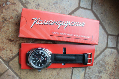 Vostok Komandirsky Mechanical Manual Winding Wrist Watch 211306