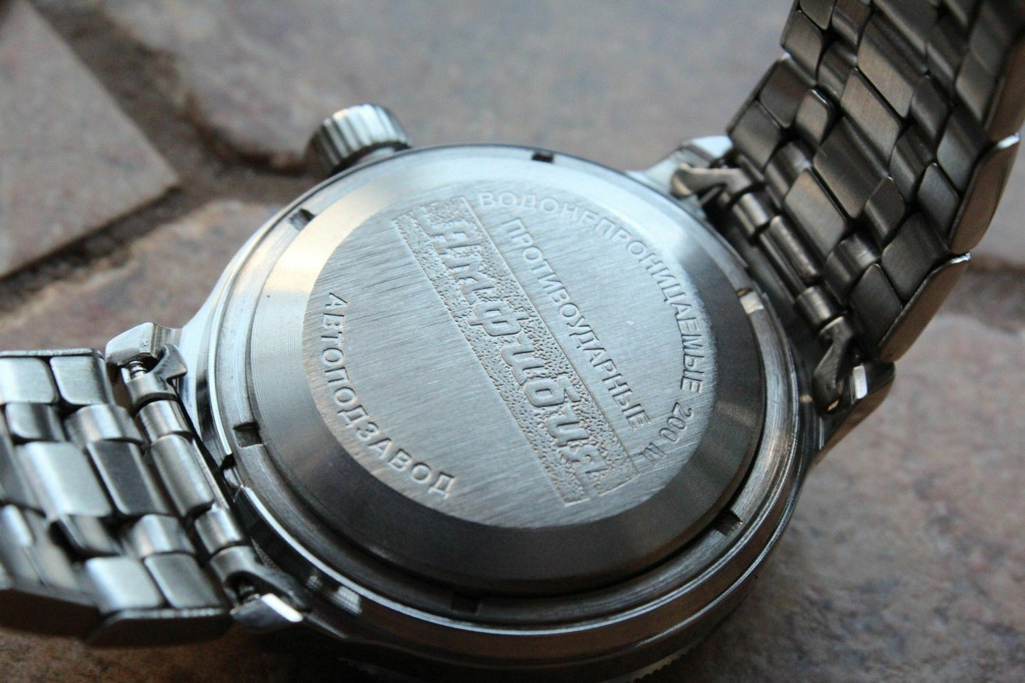 Russian Mechanical Automatic Wrist Watch VOSTOK AMPHIBIAN DIVER 420432
