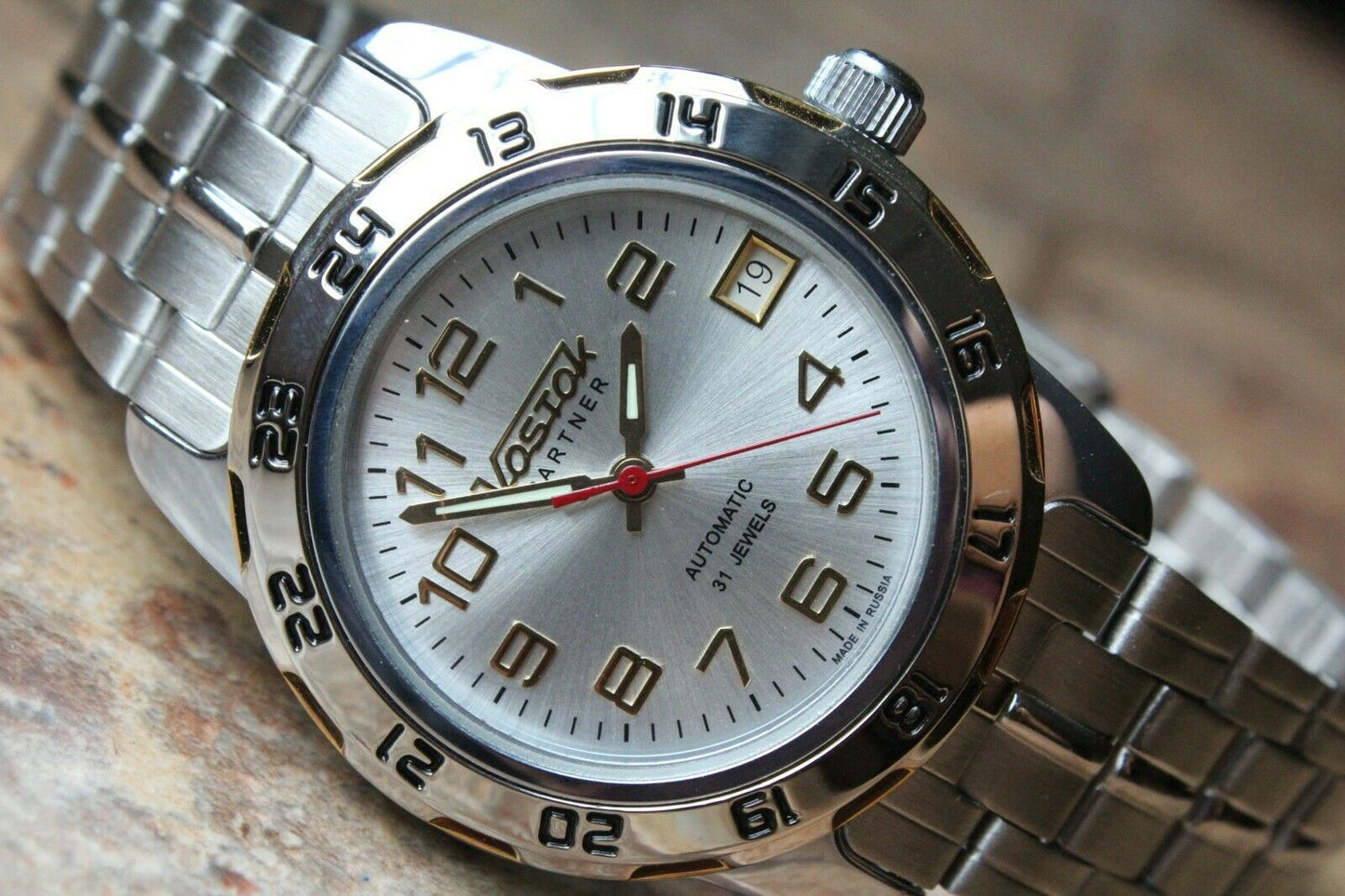 Russian Mechanical Automatic Wrist Watch Vostok Partner 291734