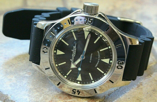 Russian Mechanical Automatic Wrist Watch VOSTOK AMPHIBIAN DIVER 120512