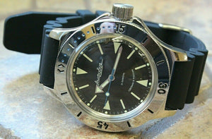 Russian Mechanical Automatic Wrist Watch VOSTOK AMPHIBIAN DIVER 120512