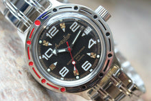 Load image into Gallery viewer, Russian Mechanical Automatic Wrist Watch Vostok Amphibian Diver 420335
