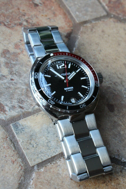 Vostok Amphibian Neptun Russian Machanical Auto Diver Men's wrist watch 960760