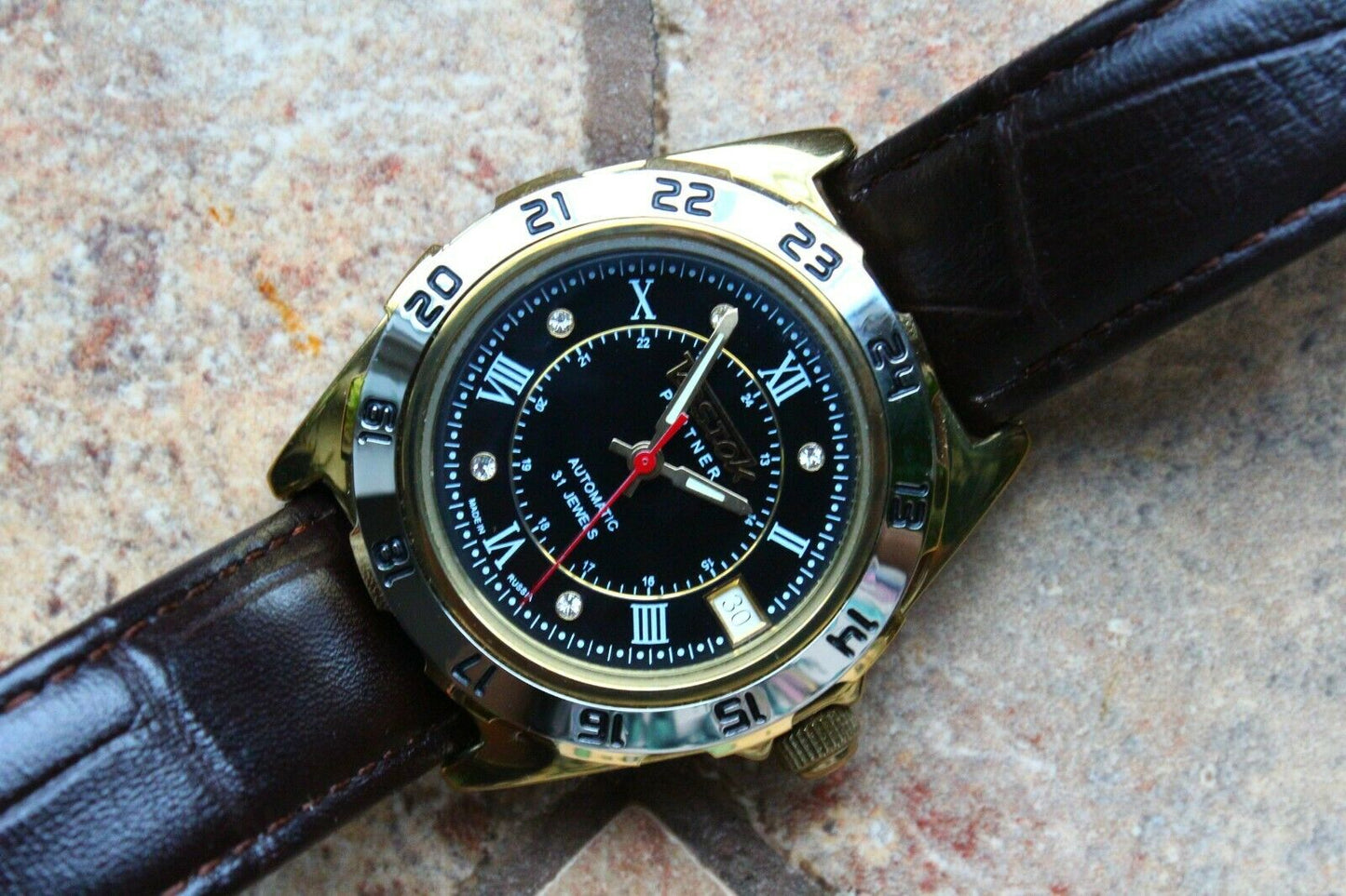 Russian Mechanical Automatic Wrist Watch Vostok Partner 259191