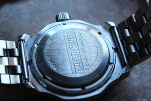 Russian Mechanical Automatic Wrist Watch VOSTOK AMPHIBIAN DIVER 160355