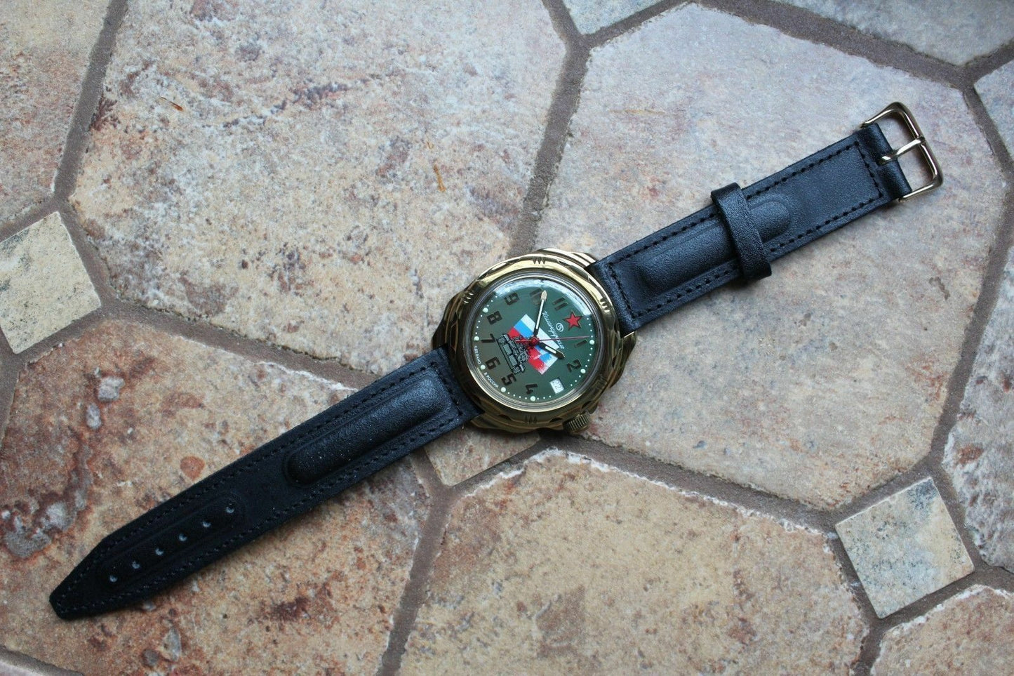 Vostok Komandirsky Russian Military Wrist Watch 219435