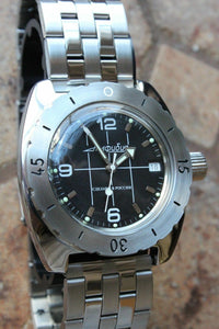 Russian Mechanical Automatic Wrist Watch VOSTOK AMPHIBIAN DIVER 150375