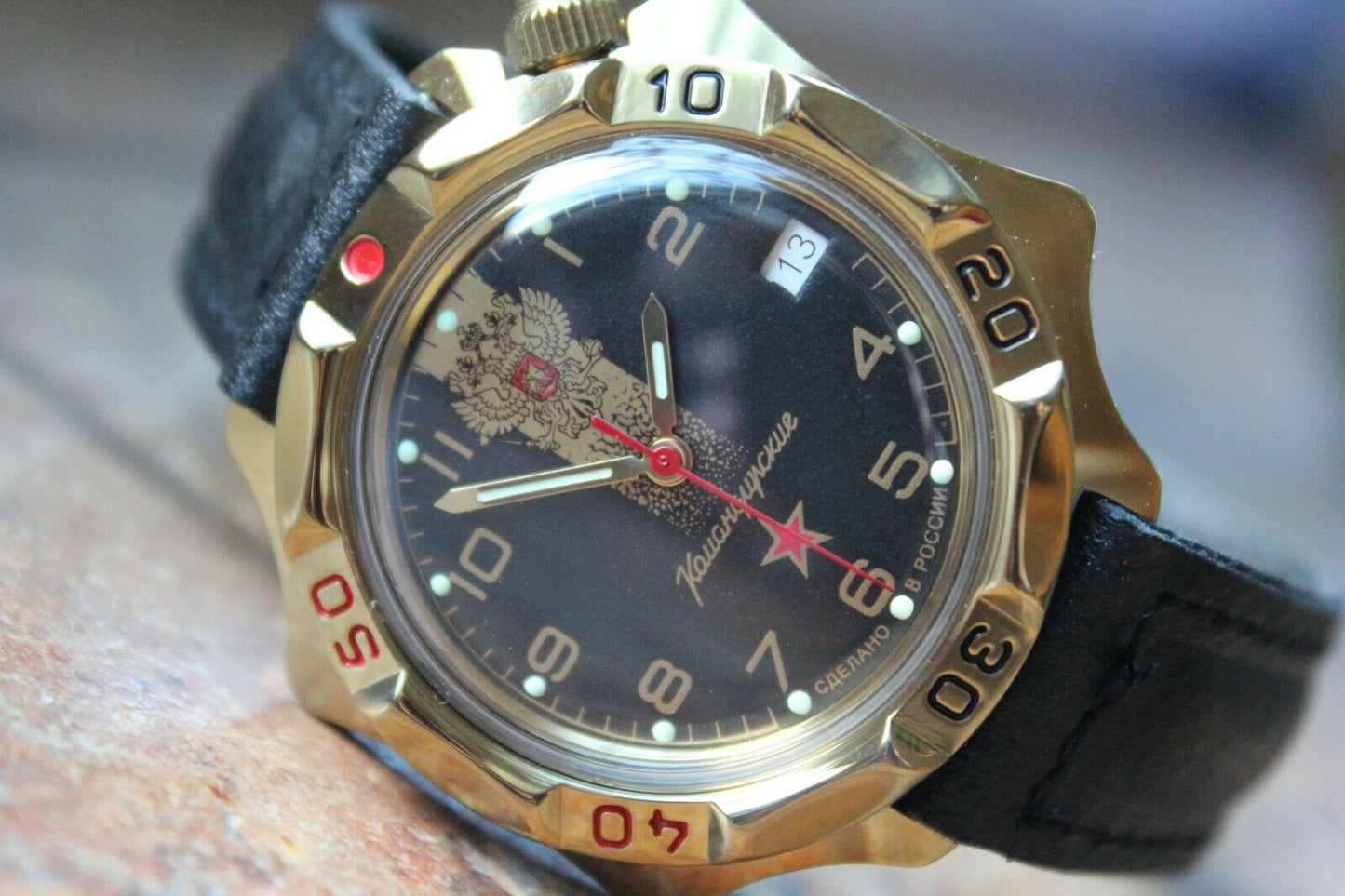 Vostok Komandirskyu Mechanical Manual Winding Wrist Watch 539792