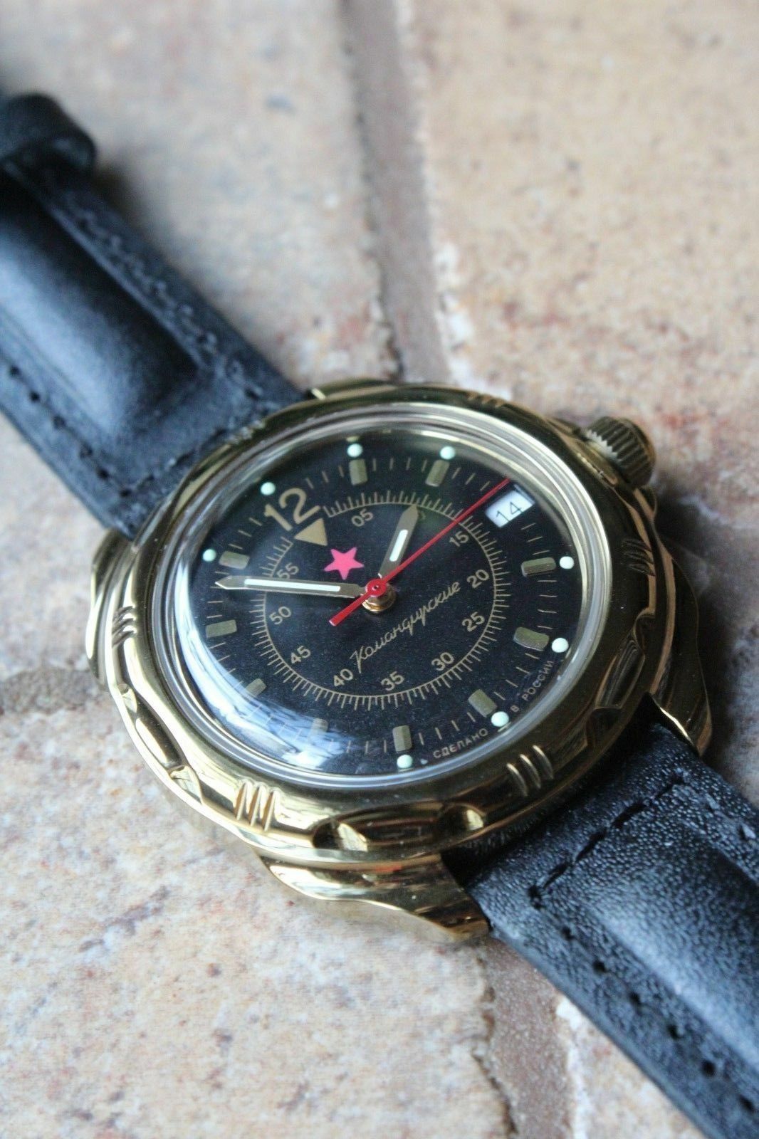 Vostok Komandirsky Russian Military Wrist Watch 219399