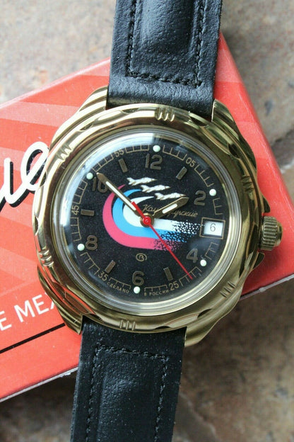 Vostok Komandirsky 219260 Mechanical Russian Military Wrist Watch Air Force