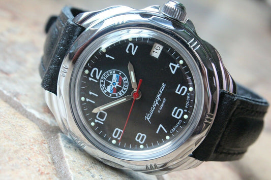 Vostok Komandirsky Russian Military Emercom MCHS Wrist Watch # 211951 NEW