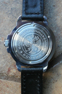 Vostok Komandirsky Military Wrist Watch # 431958 NEW