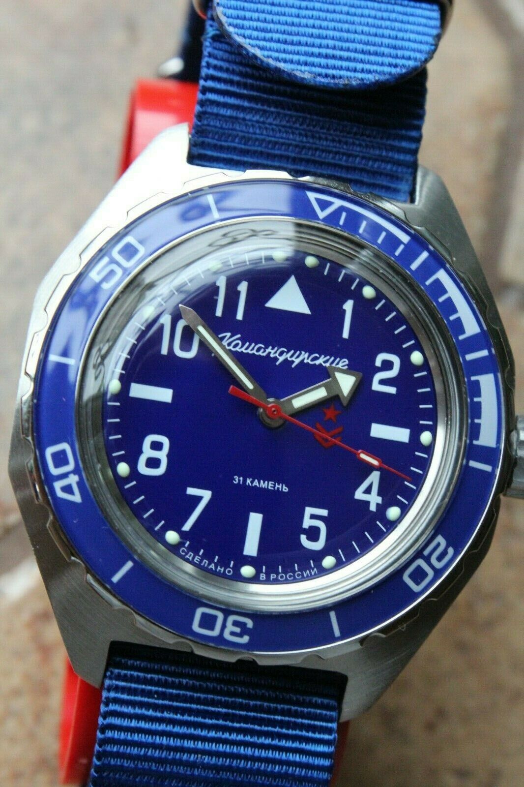 Vostok Komandirskie Automatic Russian wrist watch 650852
