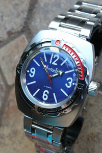 Russian Mechanical Automatic Wrist Watch VOSTOK AMPHIBIAN DIVER 090914