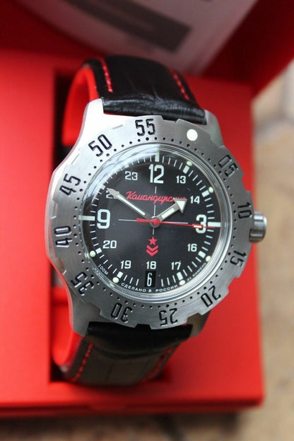 Vostok Mechanical Automatic Wrist Watch Komandirsky K-35 350503