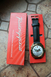 Vostok Komandirsky Russian Military Wrist Watch # 219823 NEW