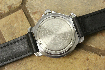 Vostok Komandirskie Mechanical Military Russian wrist watch Airborne 811307