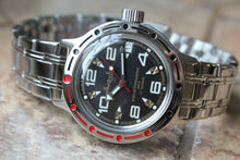 Load image into Gallery viewer, Russian Mechanical Automatic Wrist Watch Vostok Amphibian Diver 420335
