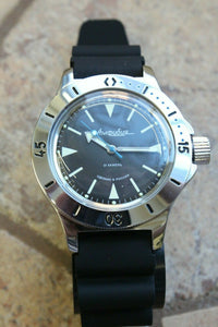 Russian Mechanical Automatic Wrist Watch VOSTOK AMPHIBIAN DIVER 120512