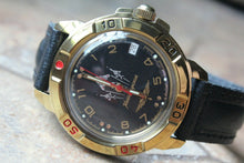 Load image into Gallery viewer, Vostok Komandirsky Russian Military Wrist Watch Fighter Squadron # 439511 NEW
