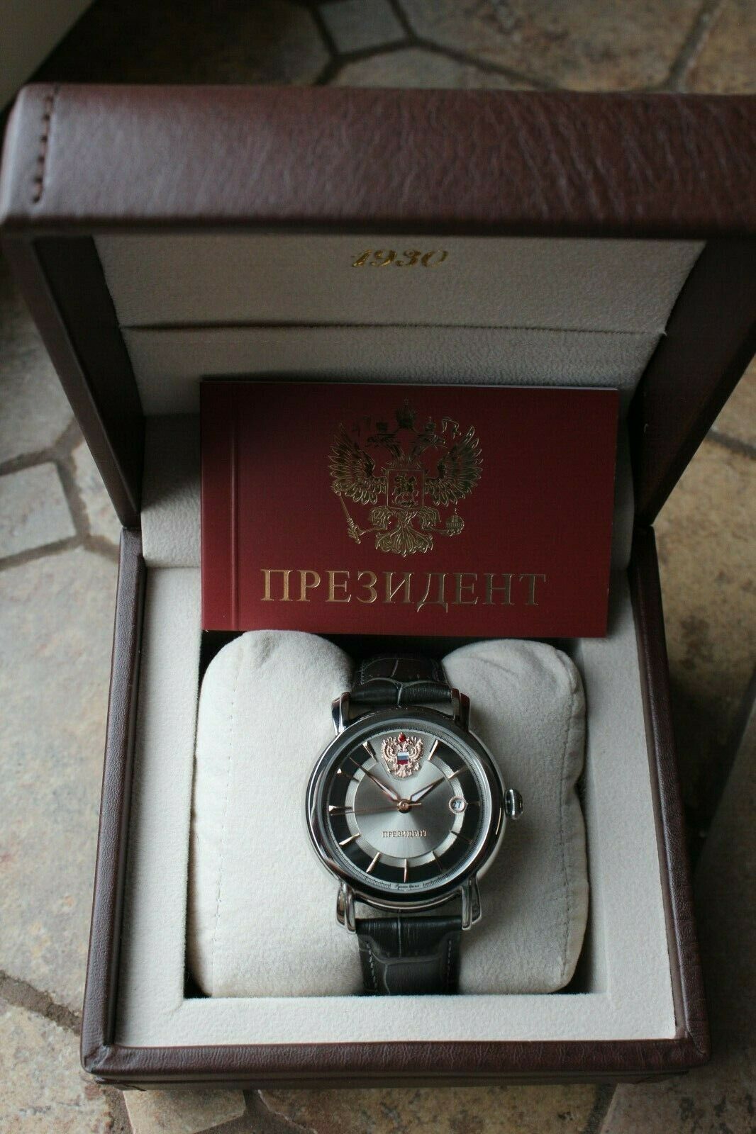 Russian President 5700311 Mechanical Automatic Men's Wrist Watch Poljot