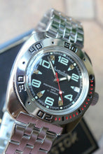 Load image into Gallery viewer, Russian Mechanical Automatic Wrist Watch VOSTOK AMPHIBIAN DIVER 710334
