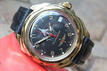 Load image into Gallery viewer, Vostok Komandirsky Russian Military Wrist Watch # 219511 NEW
