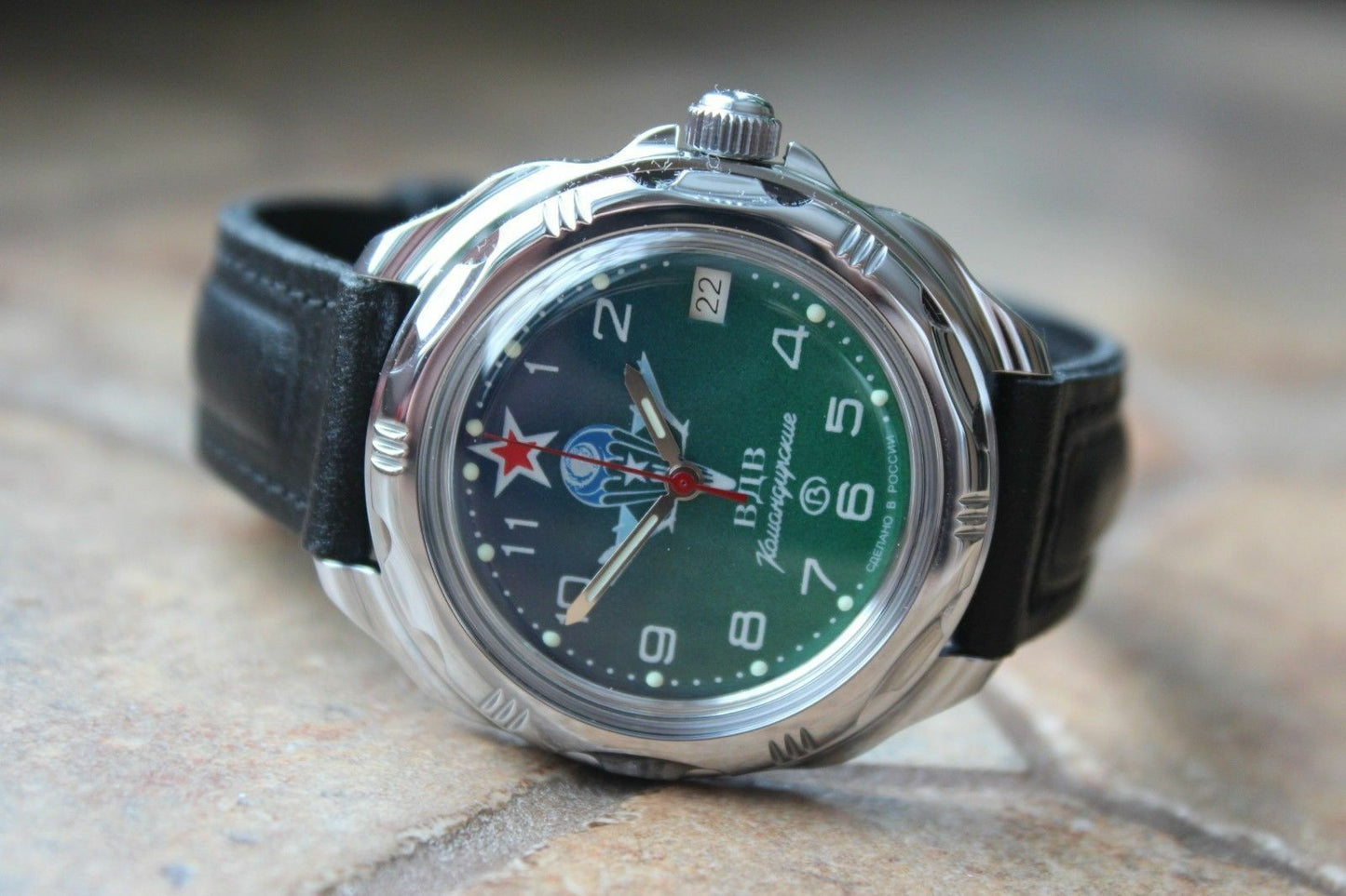 Vostok Komandirsky Mechanical Manual Winding Wrist Watch 211818