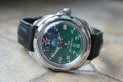 Vostok Komandirsky Mechanical Manual Winding Wrist Watch 211818