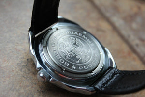 Vostok Komandirsky Russian Military Wrist Watch # 211627 NEW