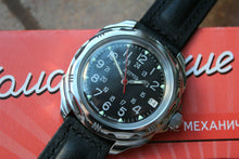 Load image into Gallery viewer, Vostok Komandirsky 211783 Mechanical Russian Military Wrist Watch 24 Hours Dial
