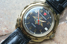 Load image into Gallery viewer, Vostok Komandirsky Russian Military Wrist Watch # 219639 NEW
