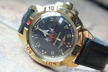 Load image into Gallery viewer, Vostok Komandirsky Russian Military Wrist Watch Fighter Squadron # 439511 NEW
