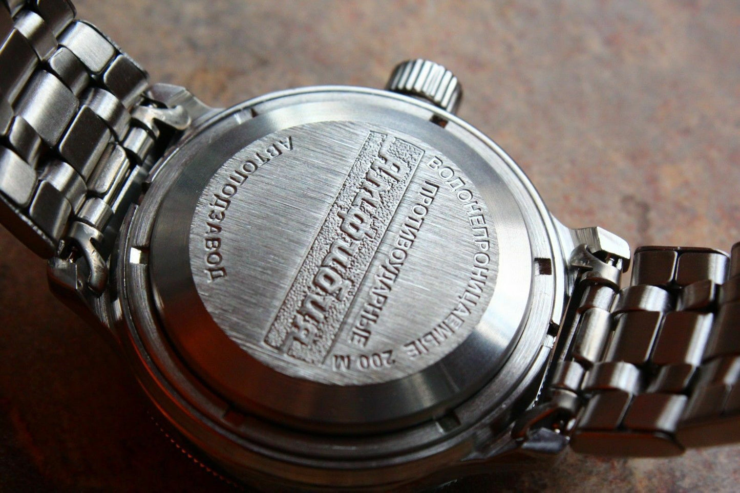 Russian Mechanical Automatic Wrist Watch VOSTOK AMPHIBIAN DIVER 420892