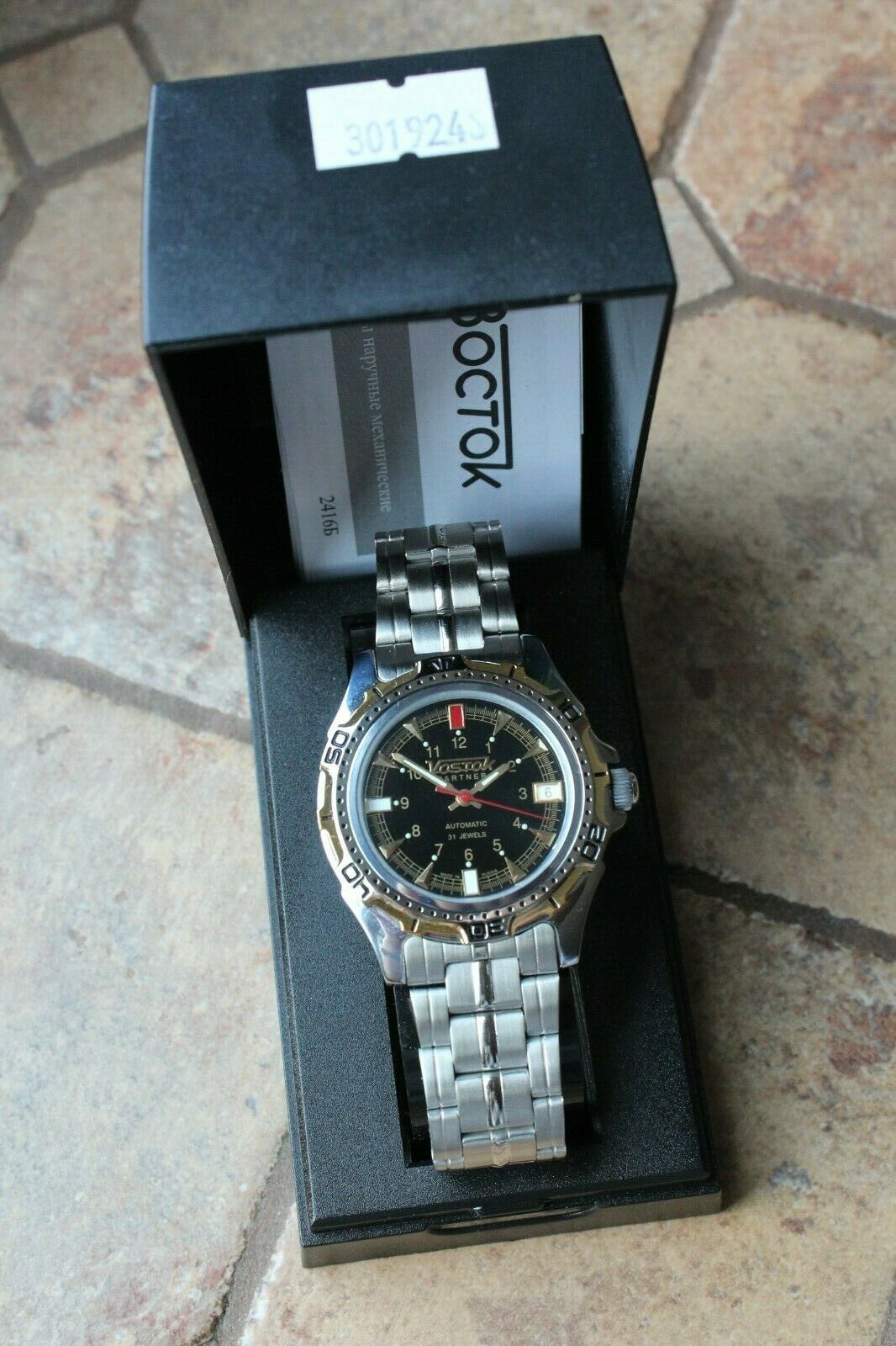 Russian Mechanical Automatic Wrist Watch Vostok Partner 301924