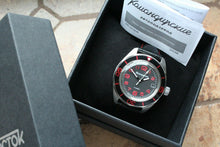 Load image into Gallery viewer, Vostok Komandirsky 030786 Russian Mechanical Automatic Military Wrist Watch Red
